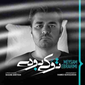 متن آهنگ تو کی بودی میثم ابراهیمی متن آهنگ تو کی بودی میثم ابراهیمی