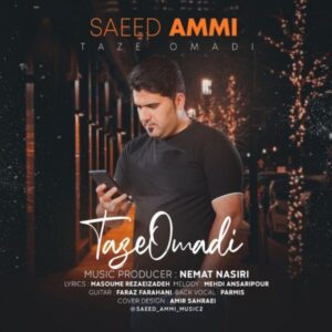 متن آهنگ تازه اومدی سعید عمی